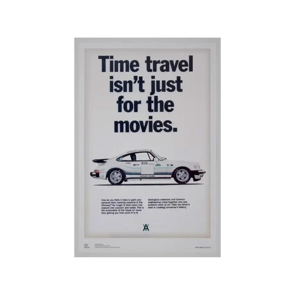 Daniel Arsham — Fictional Advertisement Poster - 930A LYNART STORE