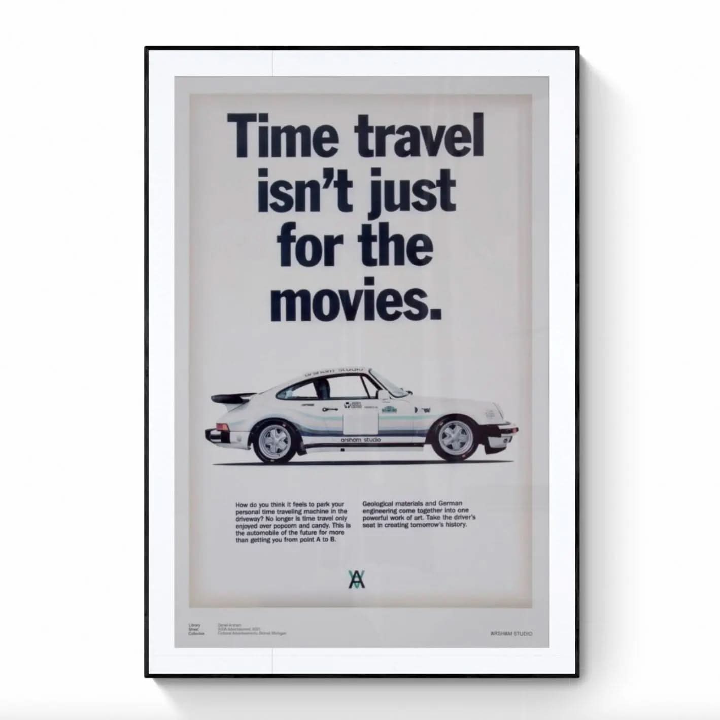 Daniel Arsham — Fictional Advertisement Poster - 930A LYNART STORE