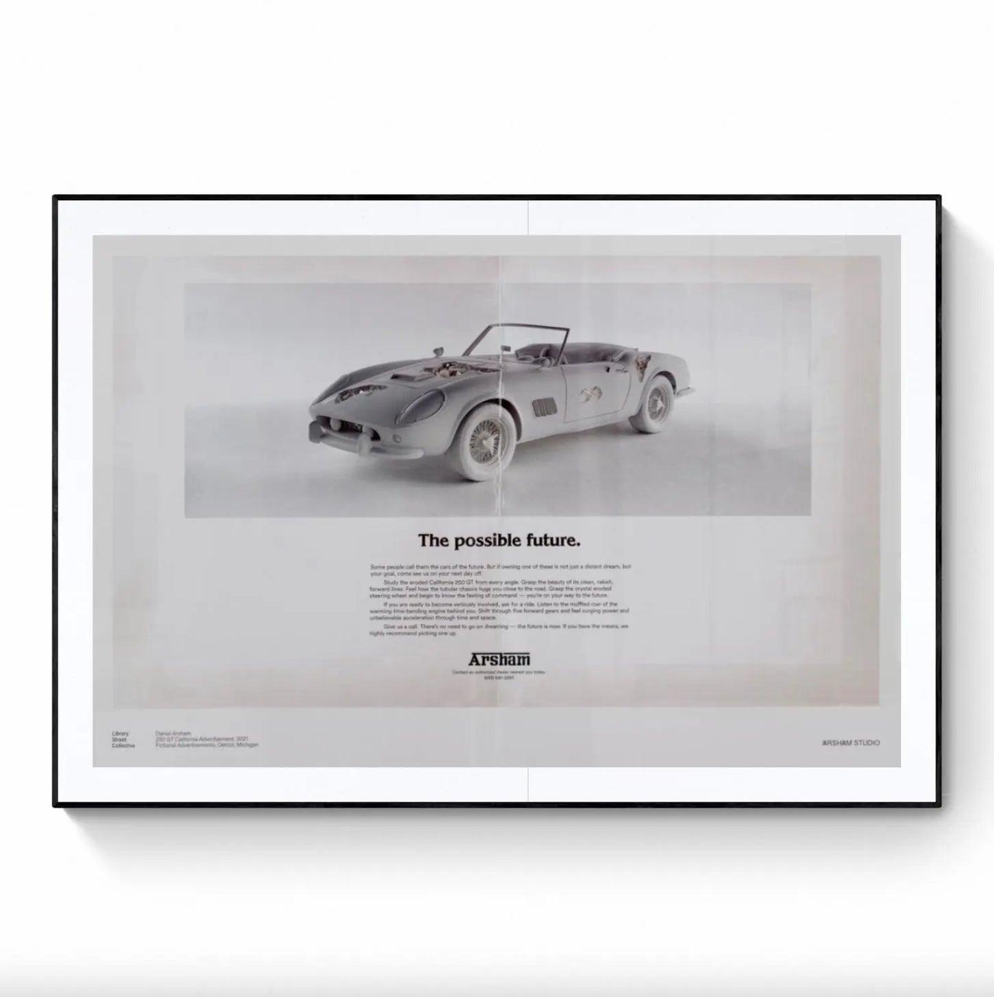 Daniel Arsham — Fictional Advertisement Poster -Set of 5 posters LYNART STORE