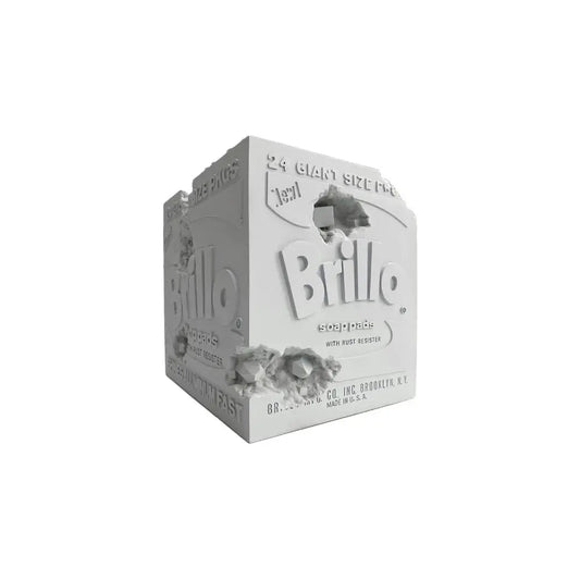 Daniel Arsham x Andy Warhol Brillo Box Blue, 2020 LYNART STORE