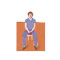 David Hockney - A Bigger Dominic Elliott (2008) - Digital drawing, inkjet print on paper mounted on aluminum