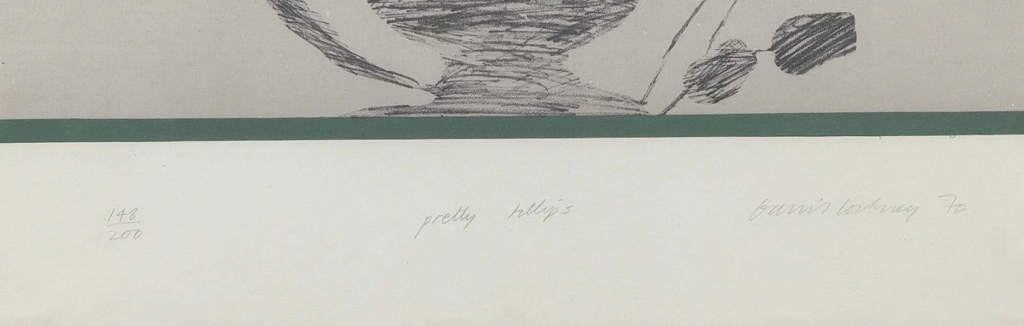 David Hockney - PRETTY TULIPS (1970) LYNART STORE