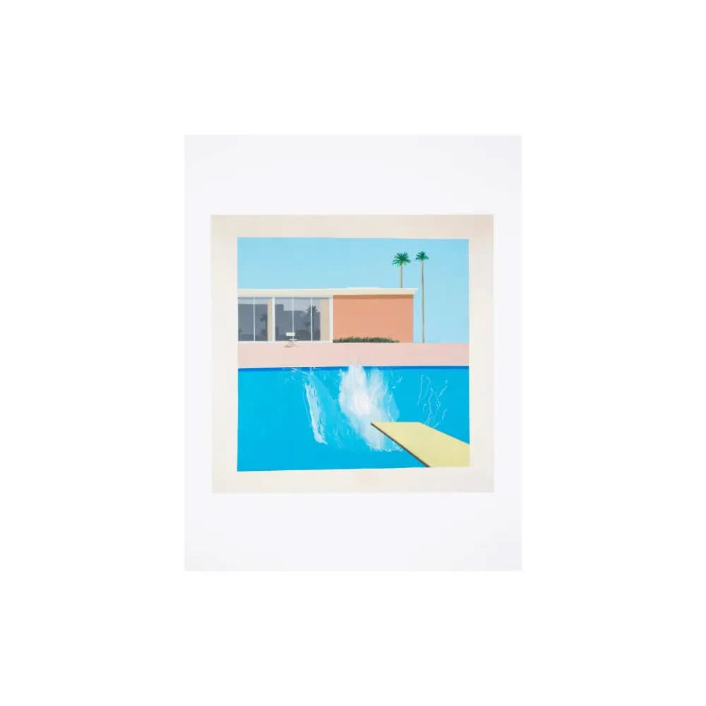 David Hockney, A Bigger Splash (2017) LYNART STORE