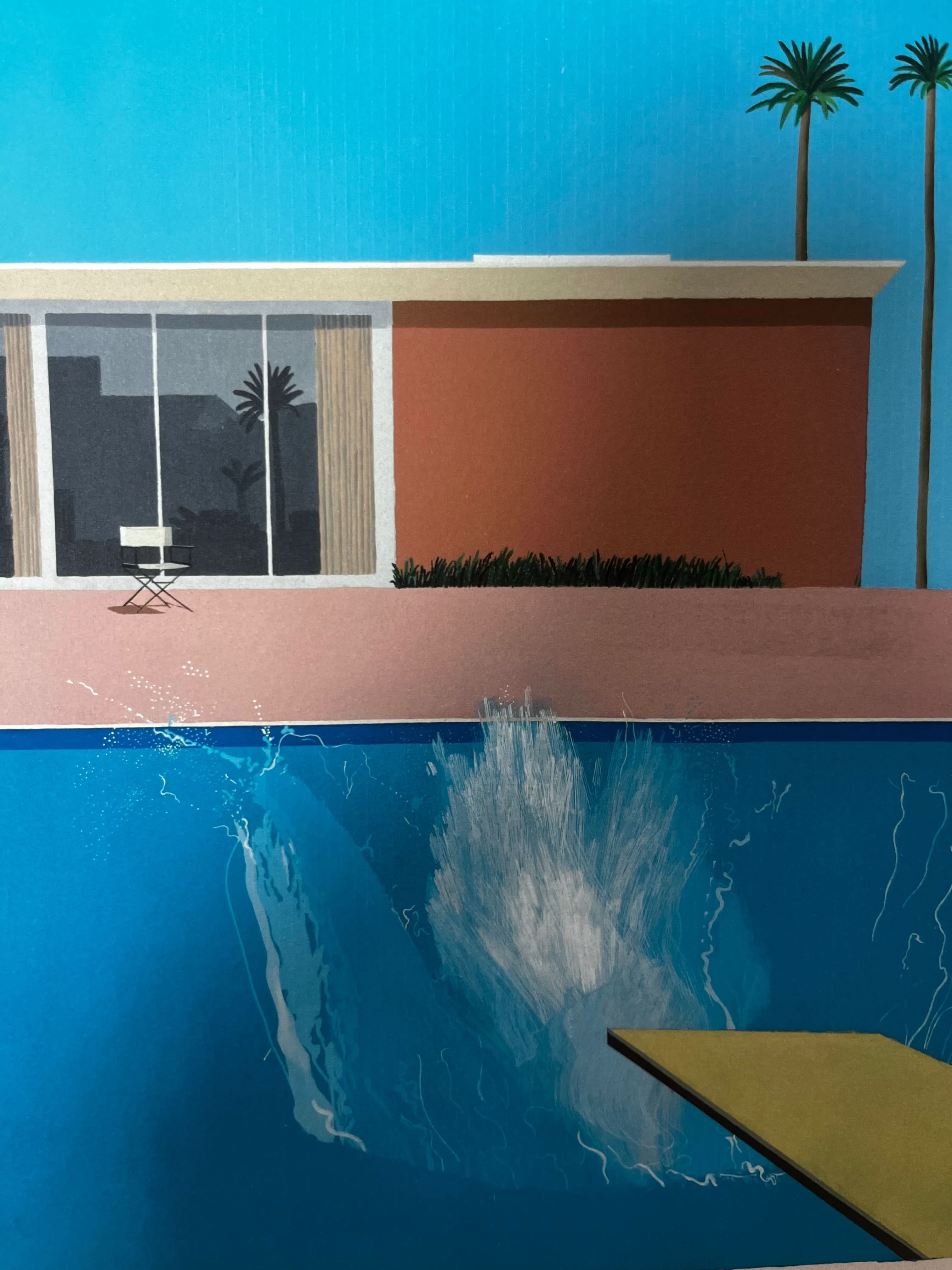 David Hockney, A Bigger Splash (2017) LYNART STORE