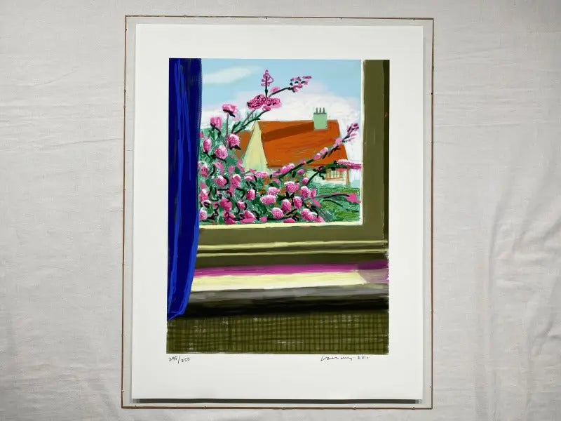 David Hockney, My Window, Art Edition (No.751–1000) 2011 LYNART STORE