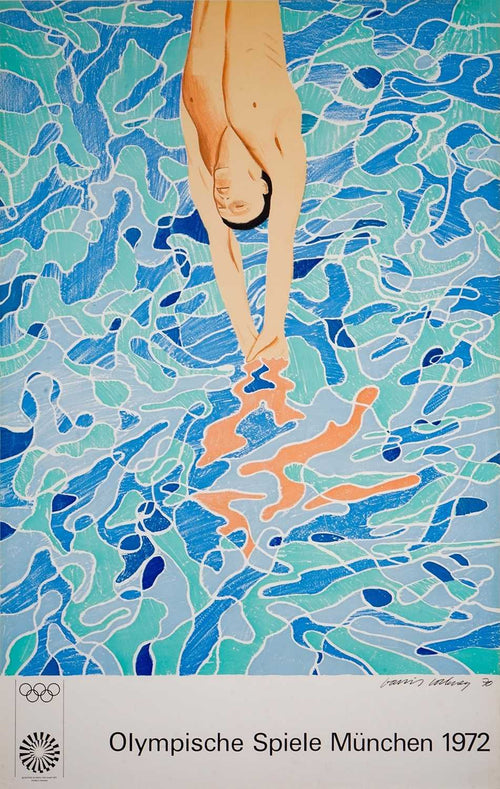David Hockney, Olympische Spiele München (1972) LYNART STORE
