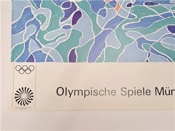 TRÈS RARE CHOPE A BIÈRE DE COLLECTION - OLYMPIADE MÜNCHEN 1972 - JEUX TRÈS RARE CHOPE A BIÈRE DE COLLECTION - OLYMPIADE MÜNCHEN 1972 - JEUX