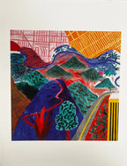 David Hockney, Outpost Drive, Hollywood 1980 (2017) LYNART STORE