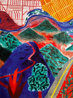 David Hockney, Outpost Drive, Hollywood 1980 (2017) LYNART STORE