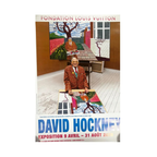 David Hockney, Print originale de l'exposition - Original exhibition poster, glossy paper
