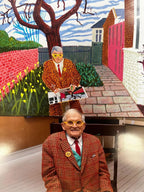 David Hockney, Print originale de l'exposition - FONDATION VUITTON PARIS, 2025 I LYNART STORE