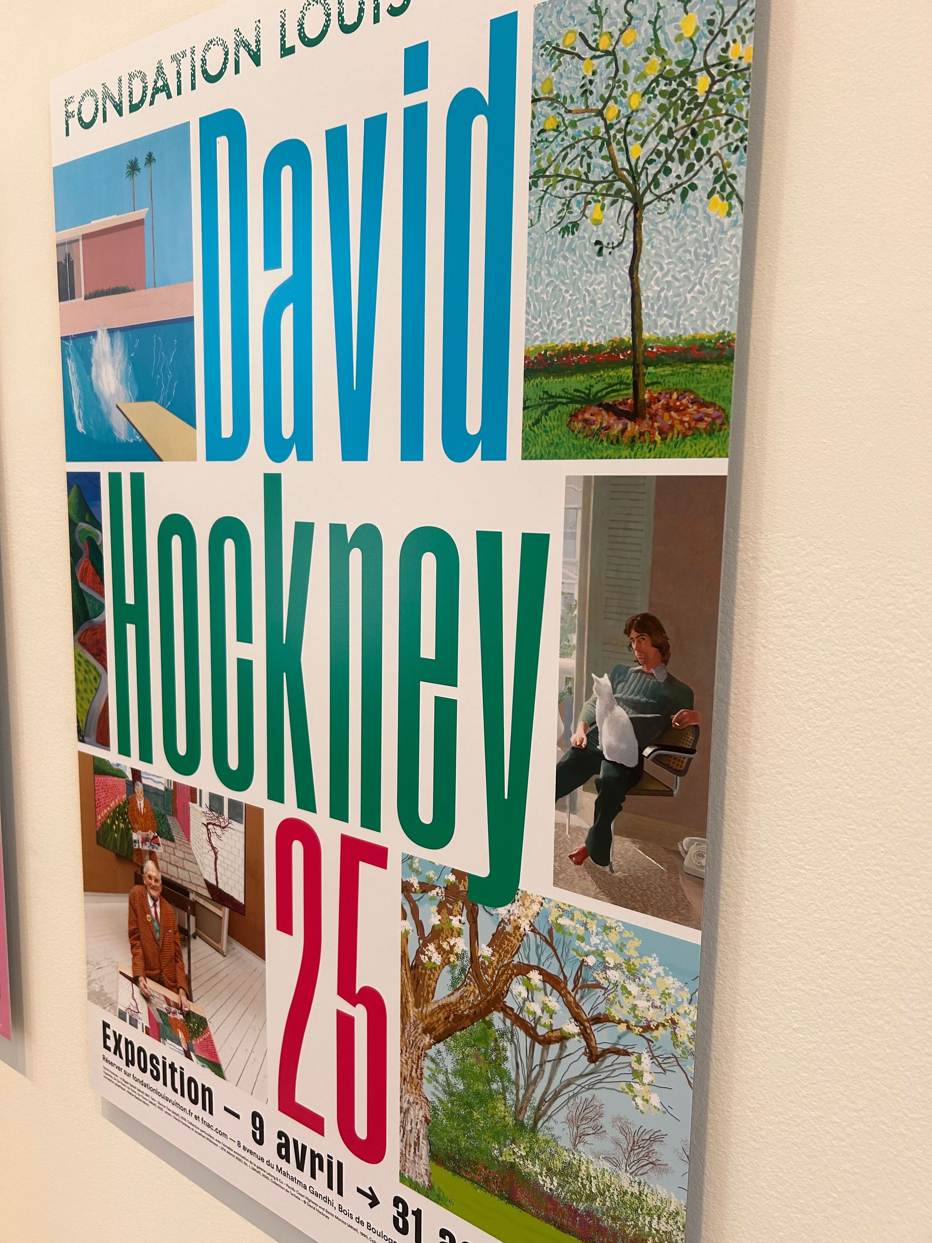 David Hockney - Original Exhibition Poster III – LYNART STORE David Hockney - Original Exhibition Poster III – LYNART STORE