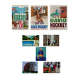 David Hockney,Set de 5 cartes postales + 3 Prints originales de l'exposition- Fondation Louis Vuitton, 2025 LYNART Store