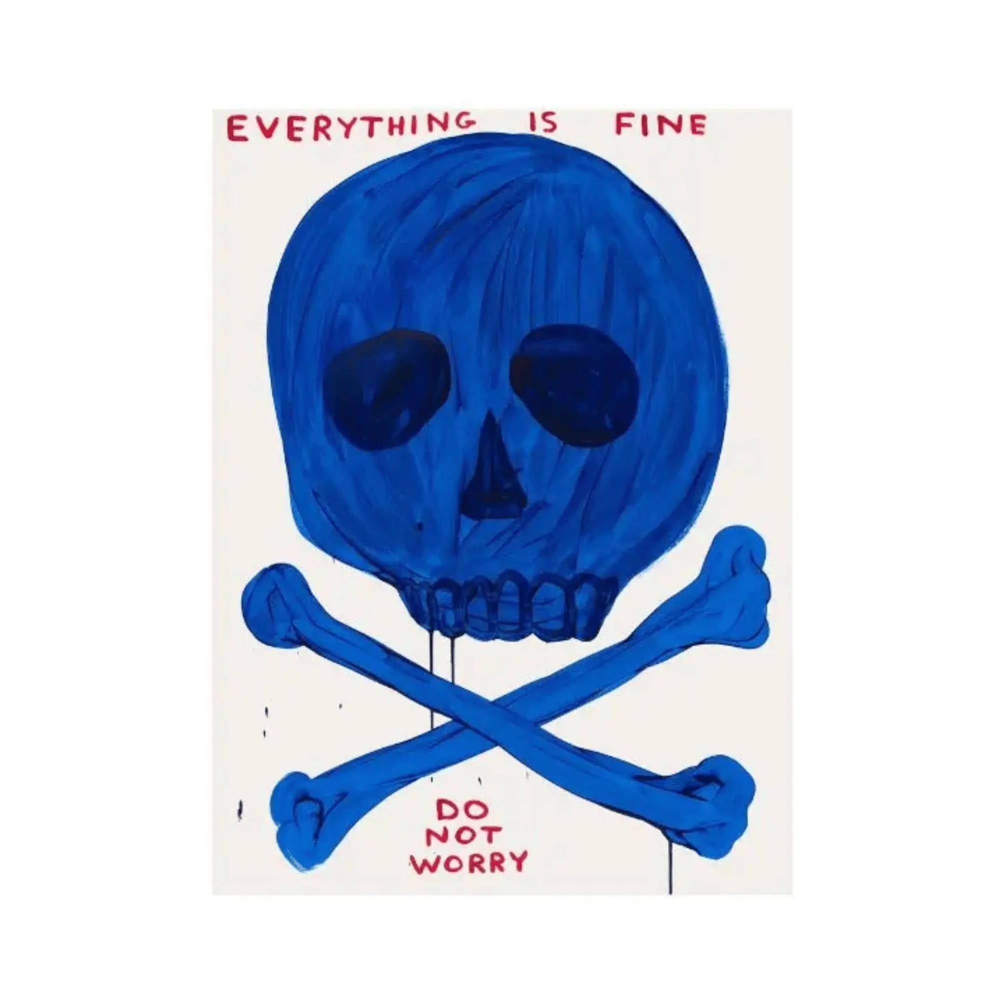 David Shrigley, everything is fine, 2023 LYNART STORE