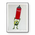Death NYC- Coca Cola - SCREEN PRINT - Screen print signed and numbered by the artist
