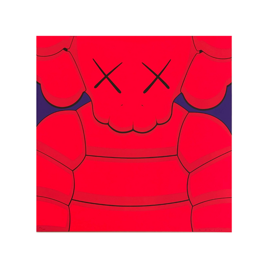 KAWS - What Party (Light Red)