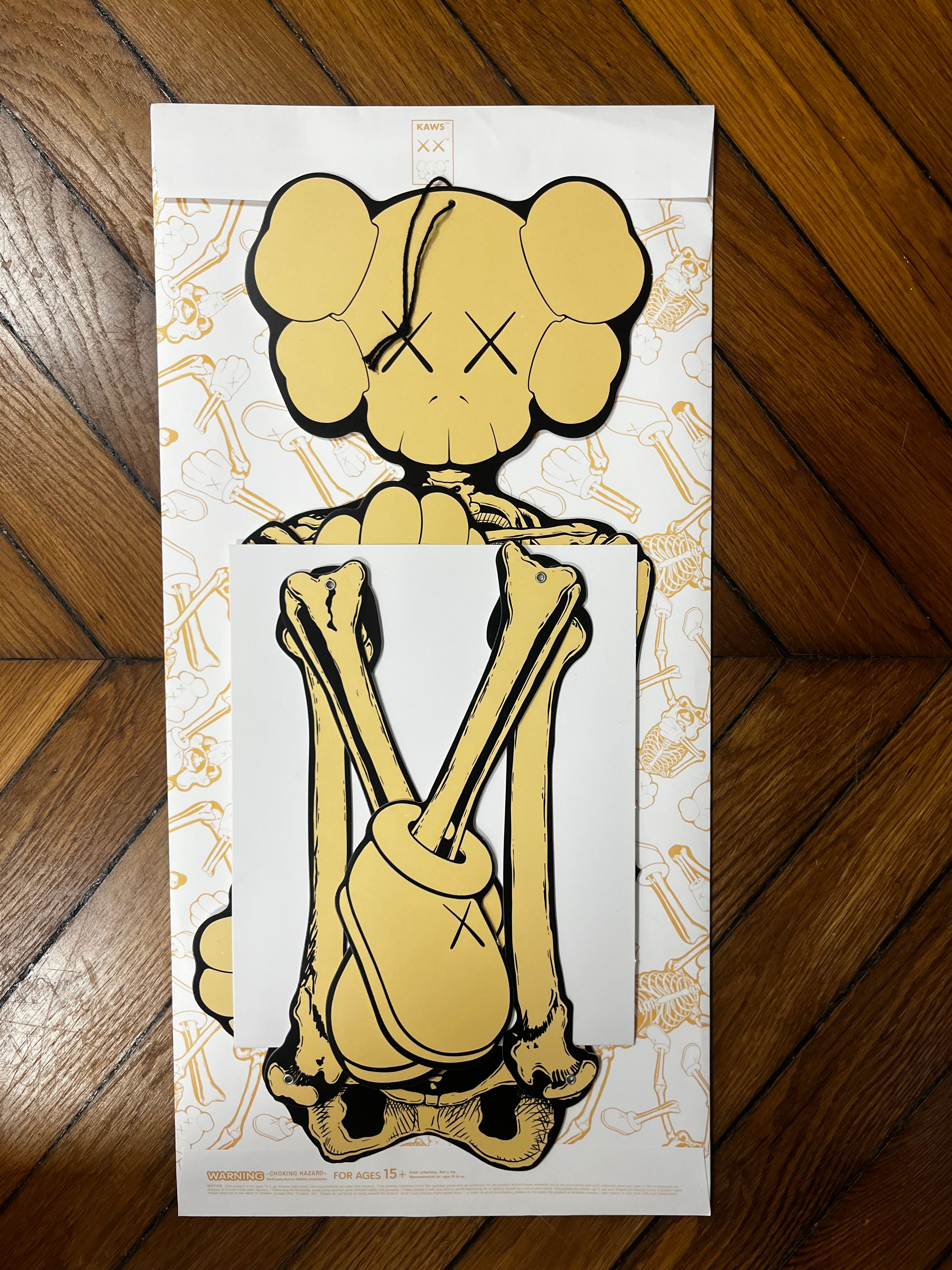 KAWS – Companion Skeleton Set of 4 Screenprints – LYNART STORE