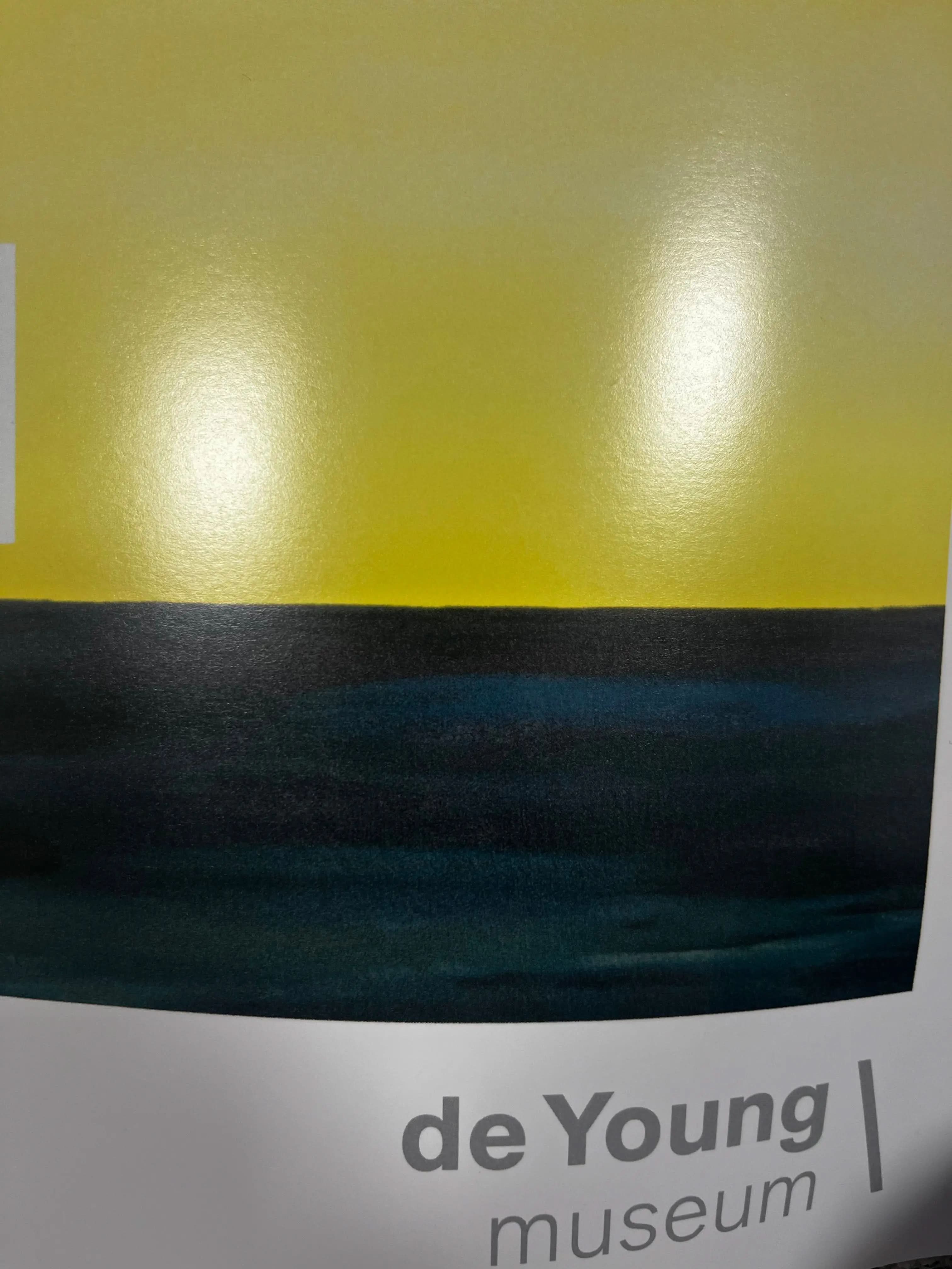 Ed Ruscha, A particular kind of heaven - Exhibition poster