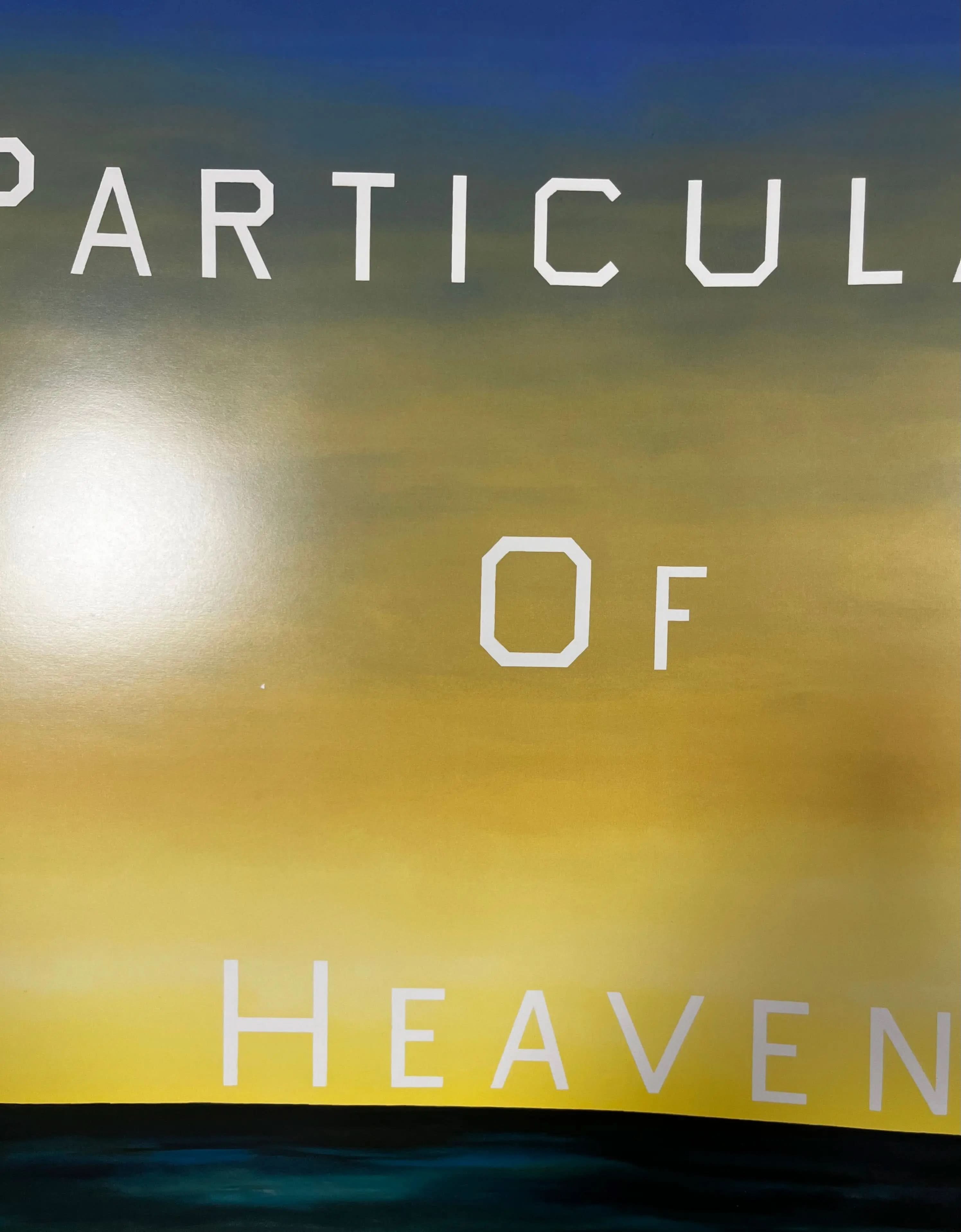 Ed Ruscha, A particular kind of heaven - Exhibition poster