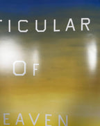 Ed Ruscha, A particular kind of heaven (1983) LYNART STORE