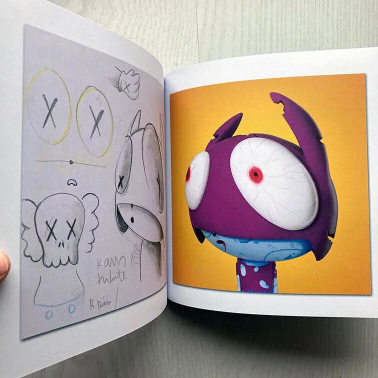 Edgar Plans - Lil Hero's Backstage Signed and Numbered Book by Edgar Plan's NFT Project, 2021 LYNART STORE