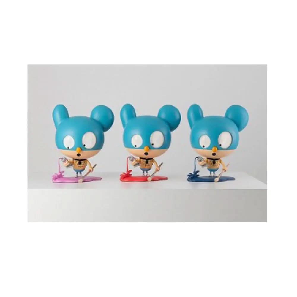 Edgar Plans -  Set of 3 ARTIST HERO  2021  - Mixed media sculpture