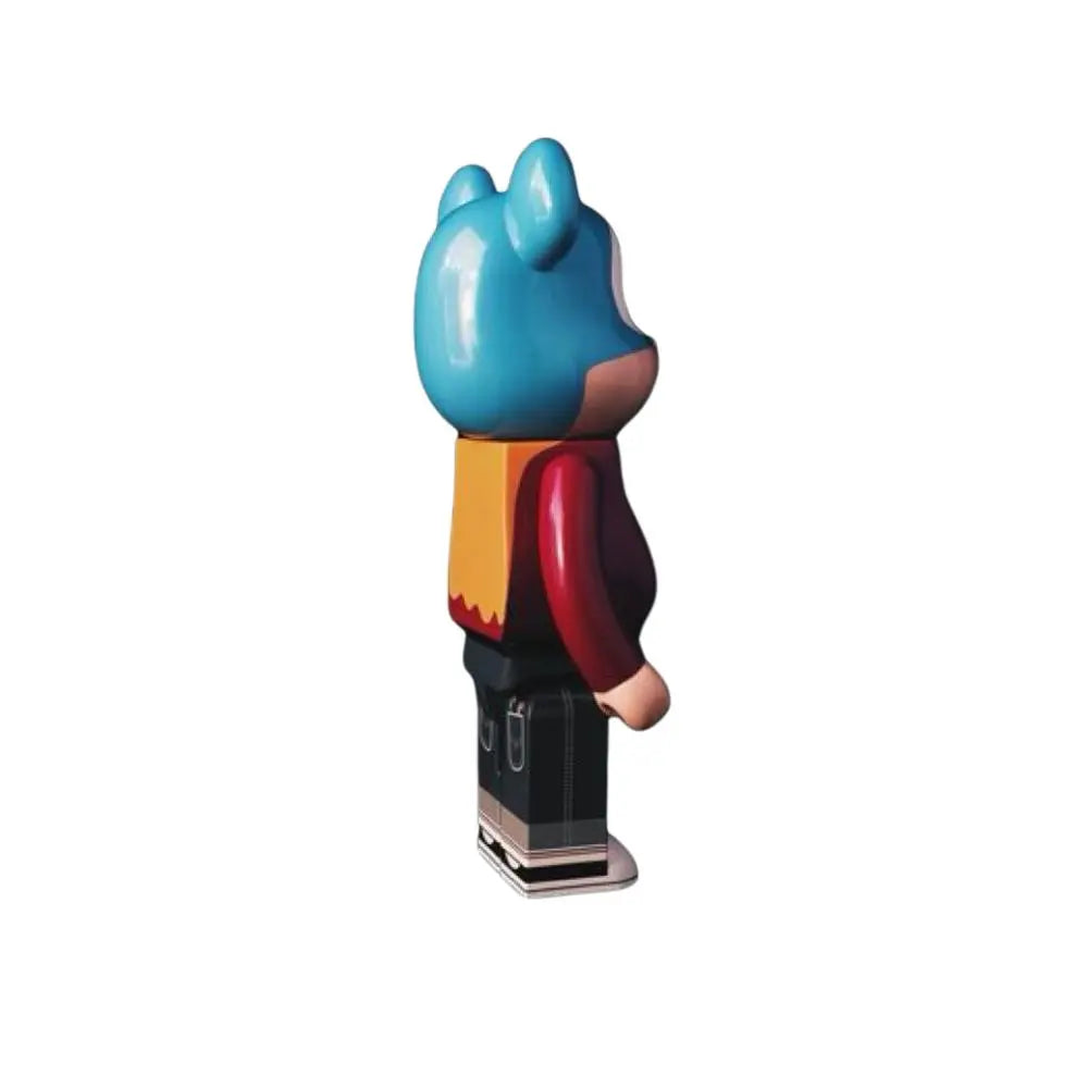 Edgar Plans x 1000% Be@rbrick "Power is in you!" 2023 Edition signée L.Y.N.A.R.T Store