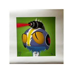 Edgar Plans, Burn Me To Be Real! (2025) - High-definition canvas print, UV-resistant