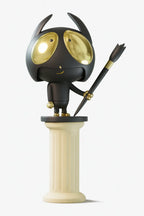 Edgar Plans, Heroic White Art Toy Gold Edition (2023) LYNART STORE