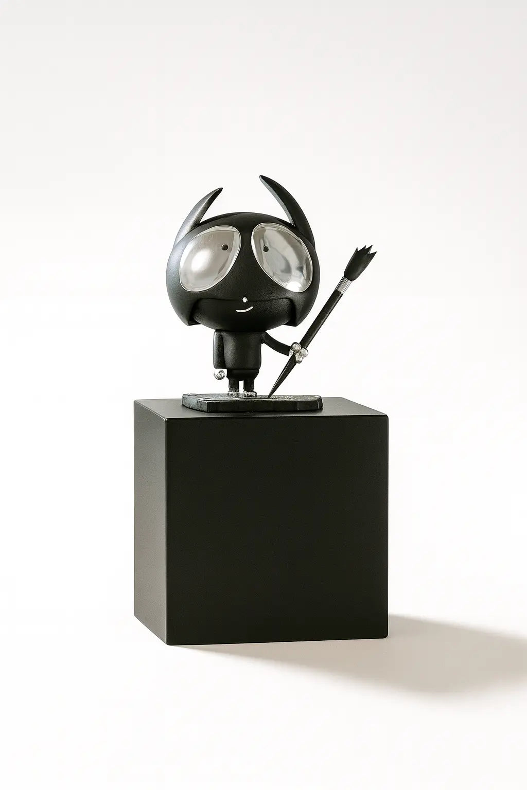 Edgar Plans, Heroic White Art Toy Silver Edition (2023) LYNART STORE