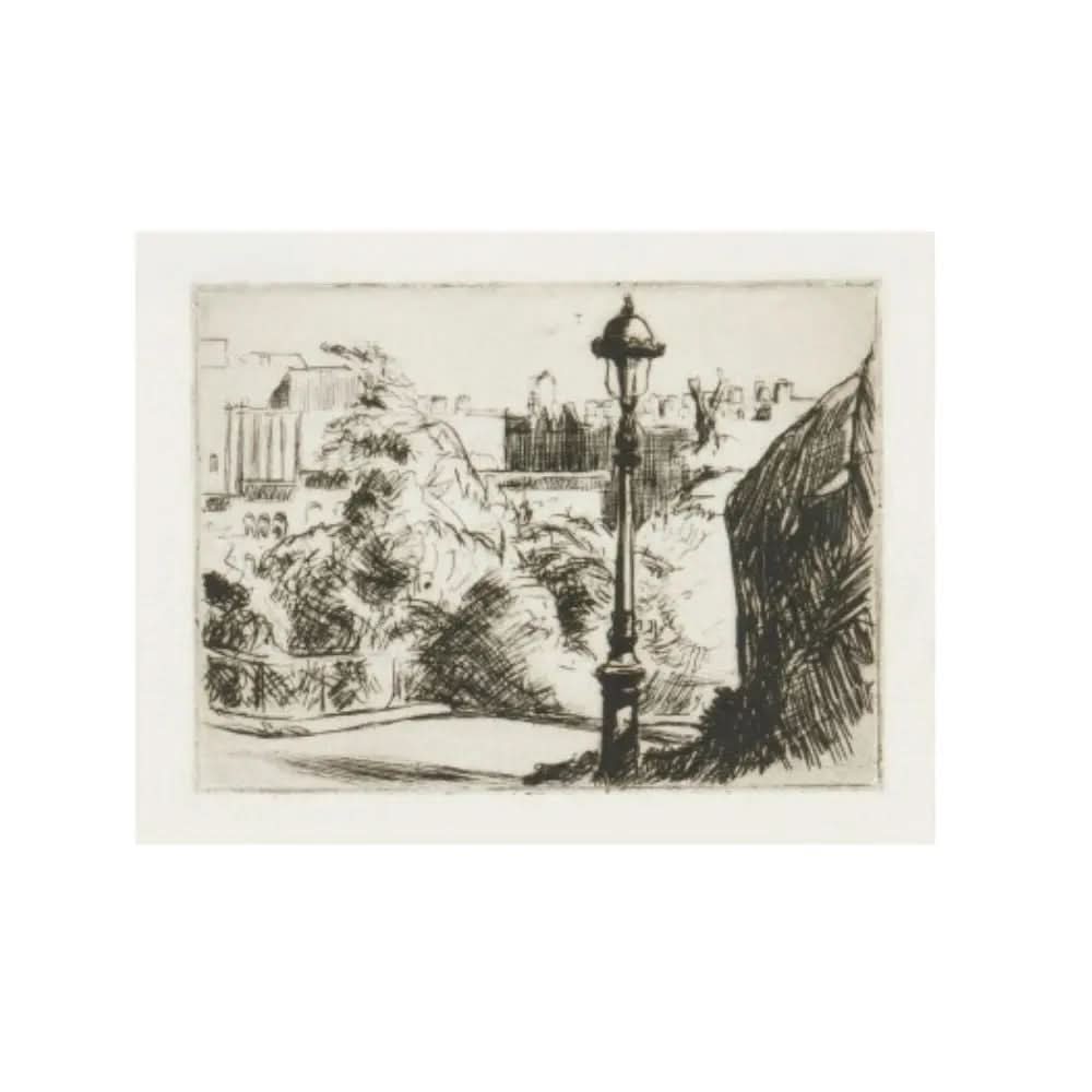 Edward Hooper - St. Nicholas Terrace (1915-18) LYNART STORE
