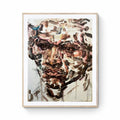 Elizabeth Peyton, Frederick Douglass - 29-layer screenprint on radiant white Somerset Tub Sized 410 gsm paper