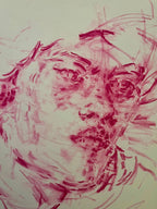 Elizabeth Peyton, Mai (Afterlife) after Sir Joshua Reynolds' Portrait of Mai (Omai) Sérigraphie LYNART STORE