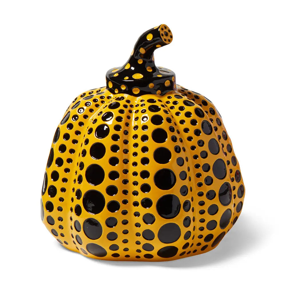 Ensemble de 2 Yayoi Kusama - Pumpkin Yellow + Red L.Y.N.A.R.T Store