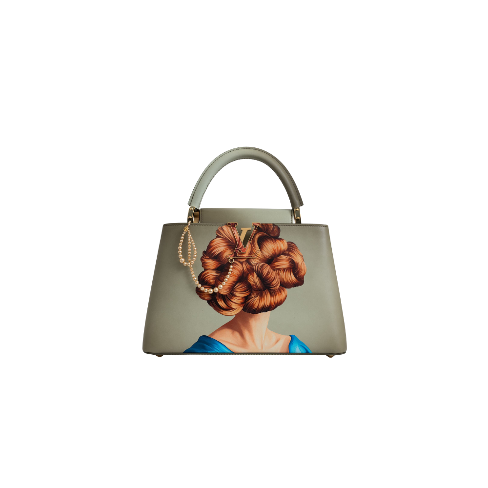 Ewa Juszkiewicz × Louis Vuitton  ArtyCapucines BB (2023)
