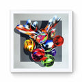 FANAKAPAN - 'Rude-Dolph', Hand Finished - 13-color screen print with UV varnish on Coventry 320 gsm fine art paper