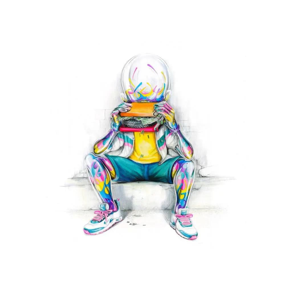 FLOG - Happy Meal - Fine art print on 310 gsm archival paper