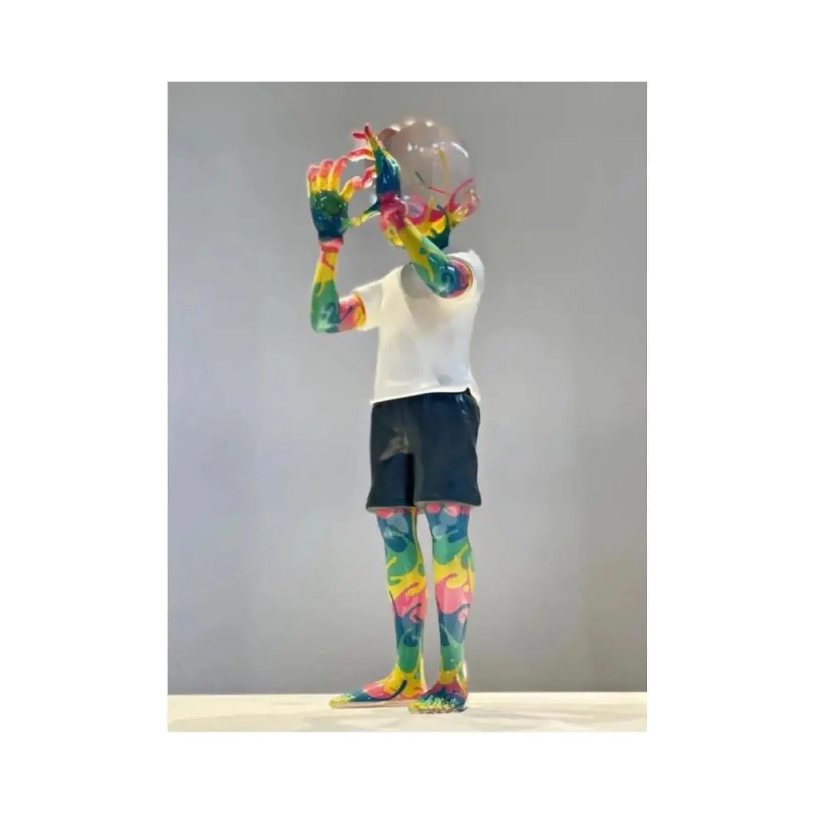 FLOG, Colors of the Heart, 2023 - Resin sculpture