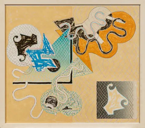 Frank Stella, Shards IV, 1982 LYNART STORE