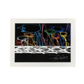 Futura 2000 - Community (black)  -Screenprint on archival paper