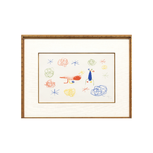 Joan Miró - L'Oiseau rouge II