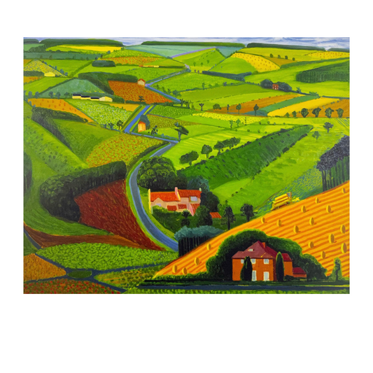 David Hockney - Across the Wolds