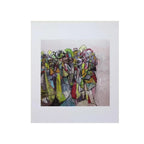 George Condo - Plate 11,  Compression II (2011) - Offset lithograph