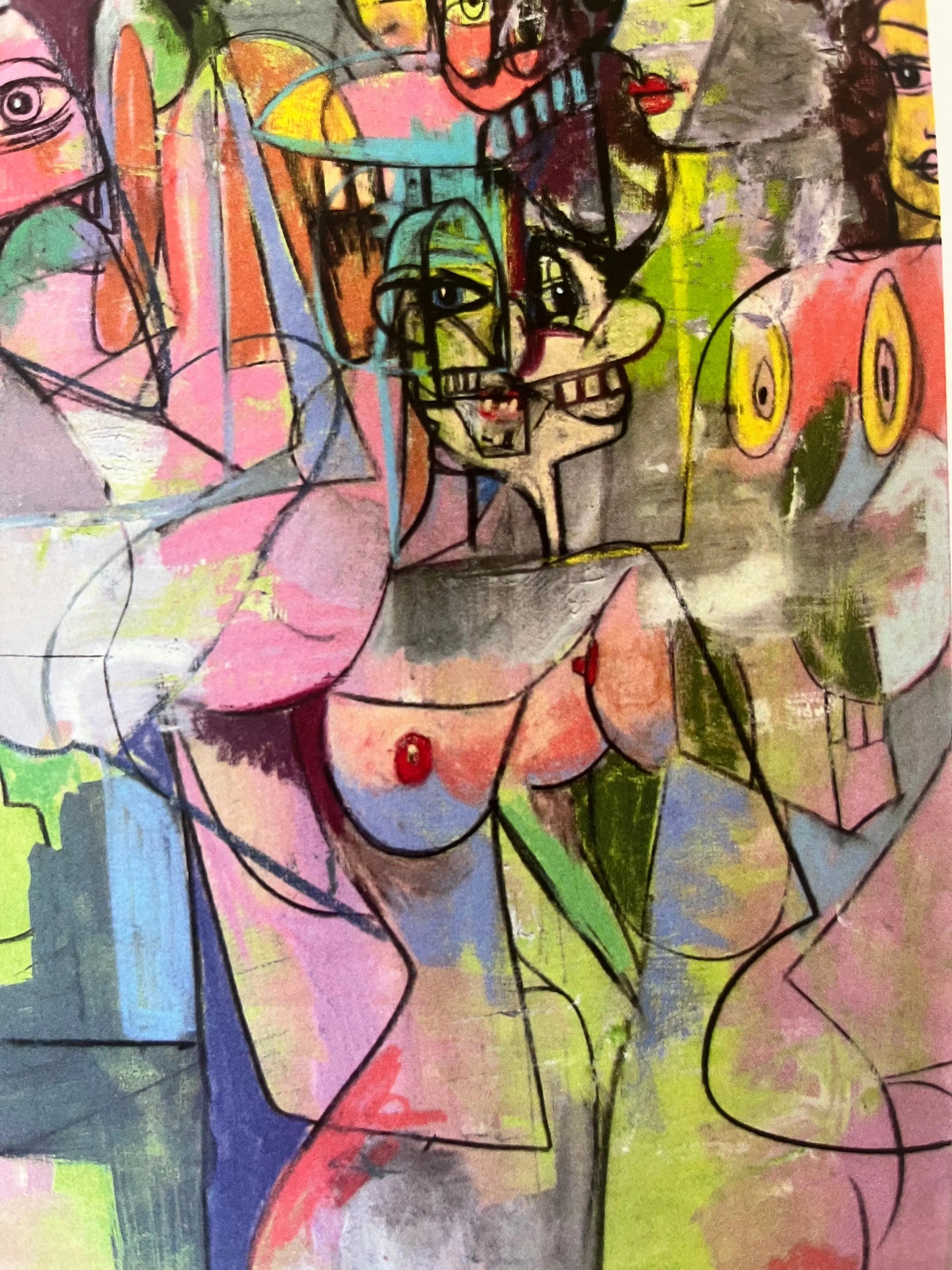 George Condo - Plate 4 Figure Change , 2011 LYNART STORE