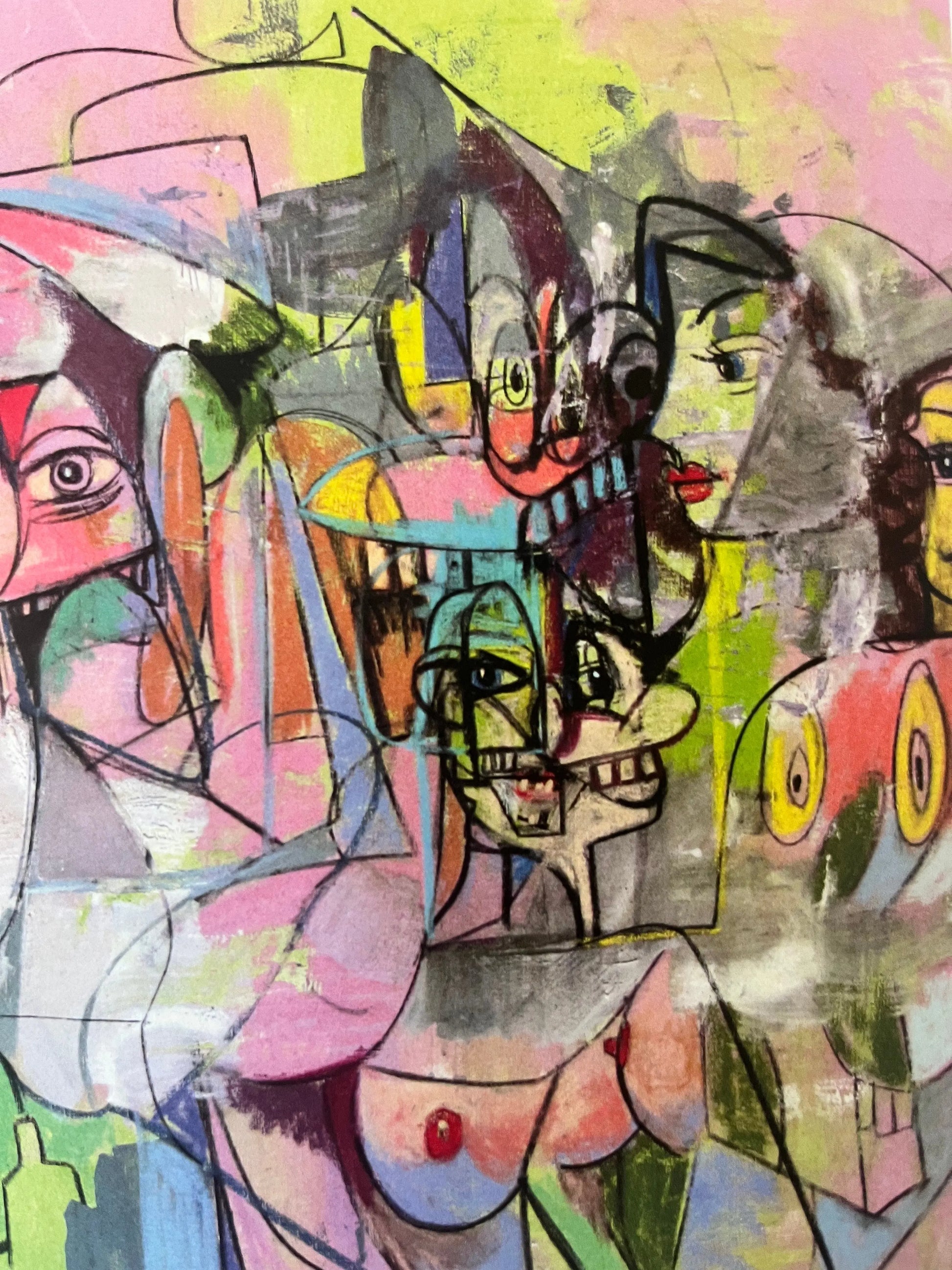 George Condo - Plate 4 Figure Change , 2011 LYNART STORE