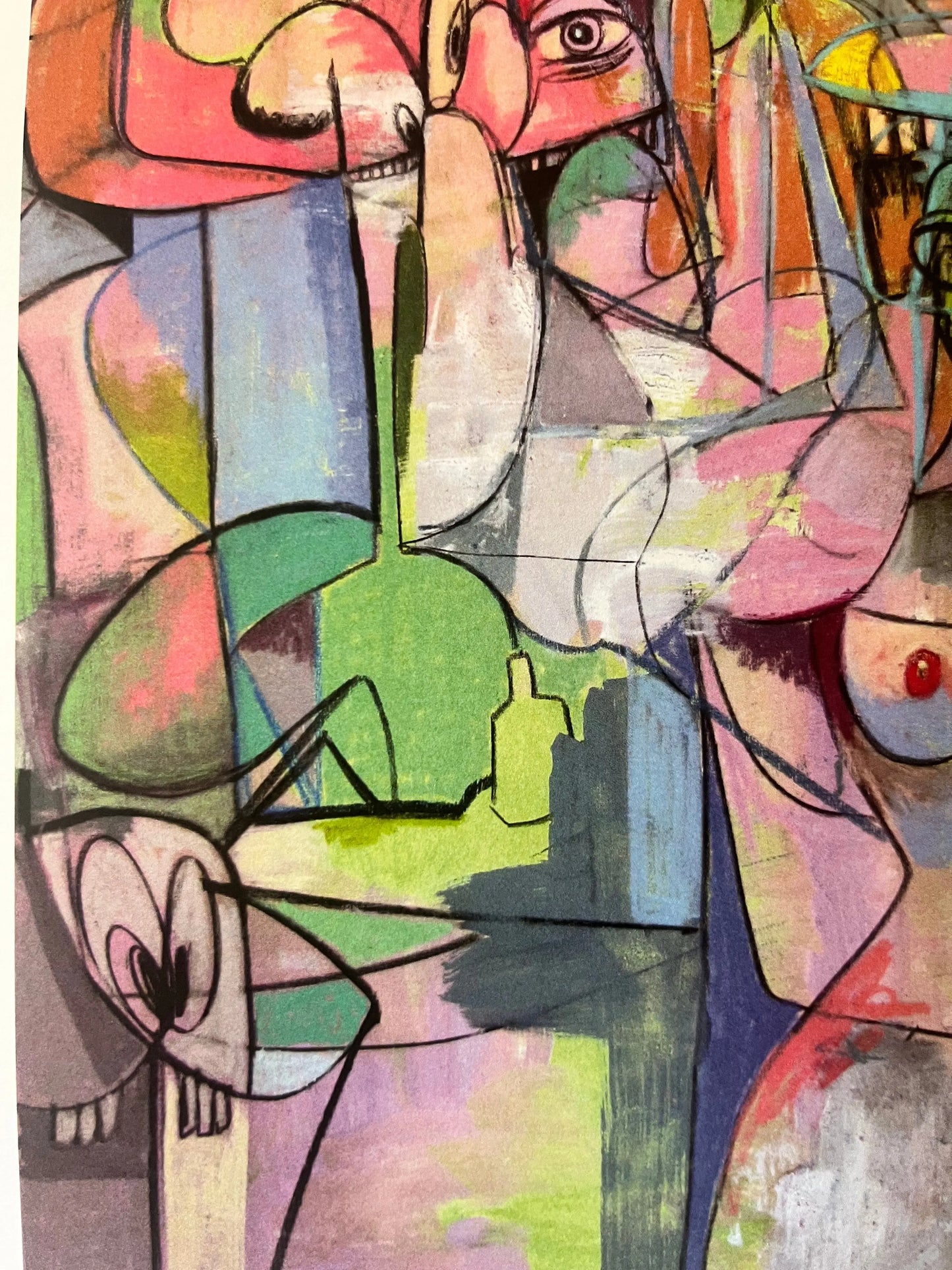 George Condo - Plate 4 Figure Change , 2011 LYNART STORE