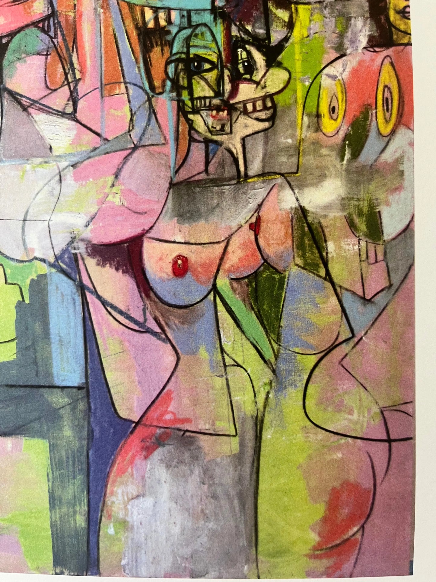 George Condo - Plate 4 Figure Change , 2011 LYNART STORE