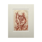 George Condo – Untitled 1985 - Pastel on paper