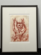 George Condo – Untitled 1985 LYNART STORE