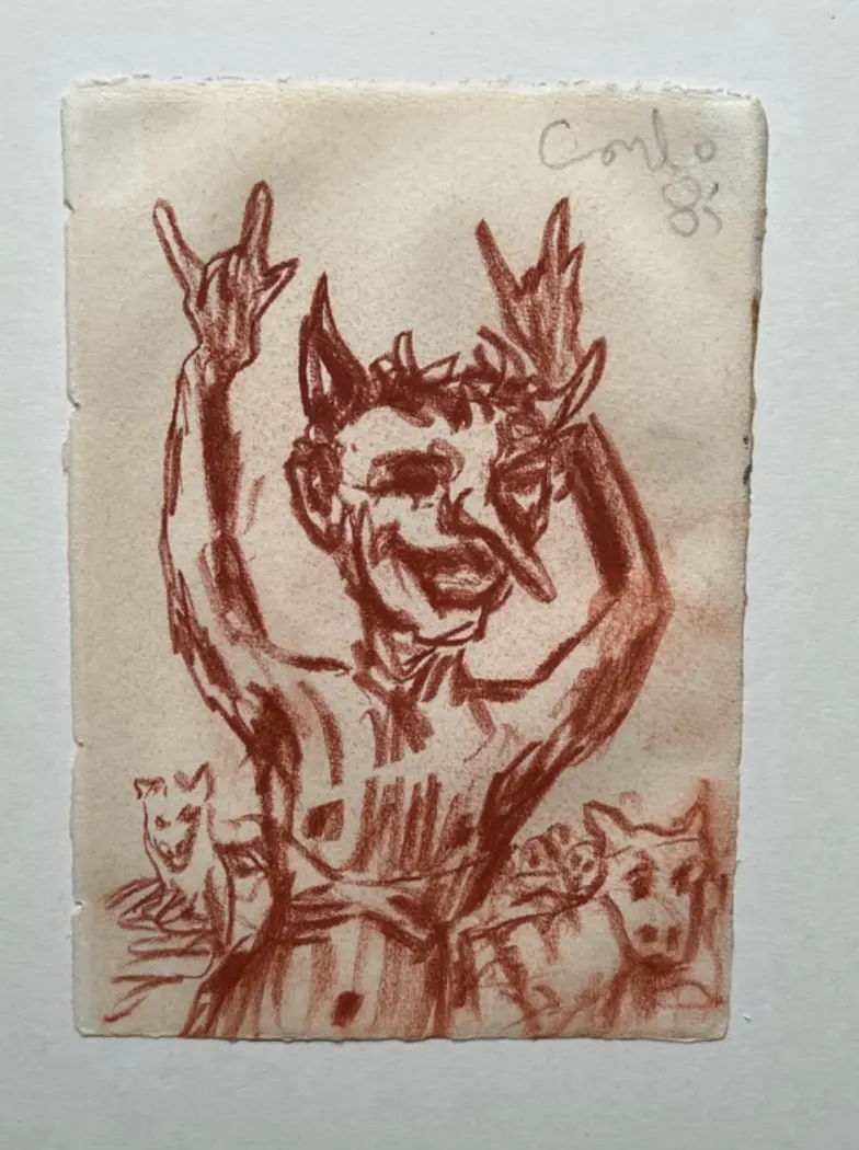 George Condo – Untitled 1985 LYNART STORE